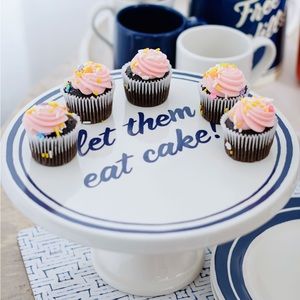 Kate Spade “All in Good Taste” “Orders Up” Cake Plate